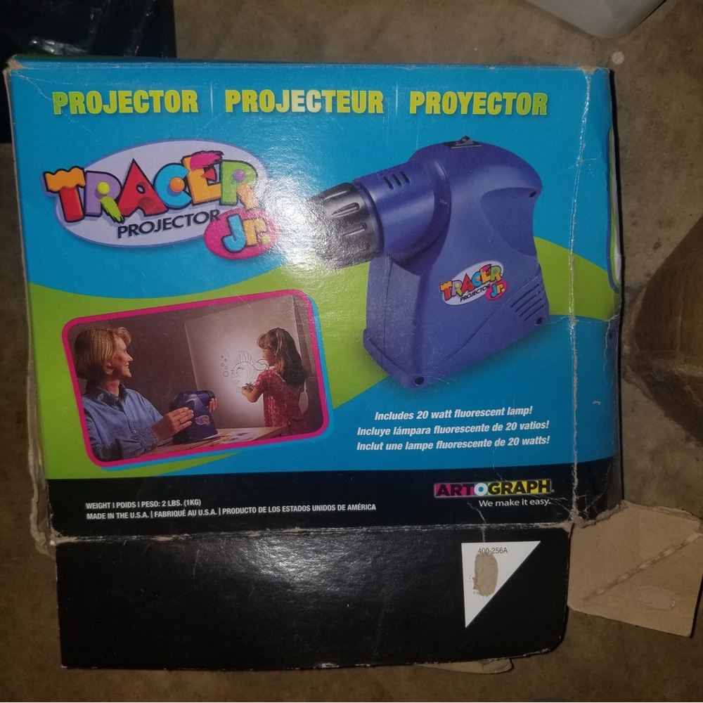 Art projector for your art class, wall stencil etc